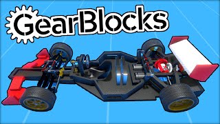 Building Mechanical Systems in the NEW Sandbox Game GearBlocks! screenshot 4
