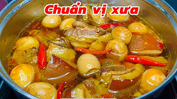 Bí quyết kho thịt của Ngoại nhanh mềm rệu màu đẹp tự nhiên