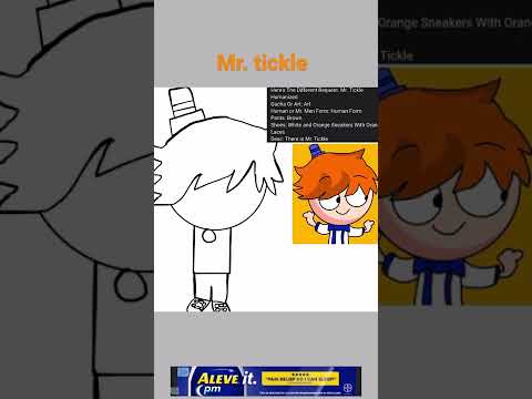 Mr. Tickle humanized