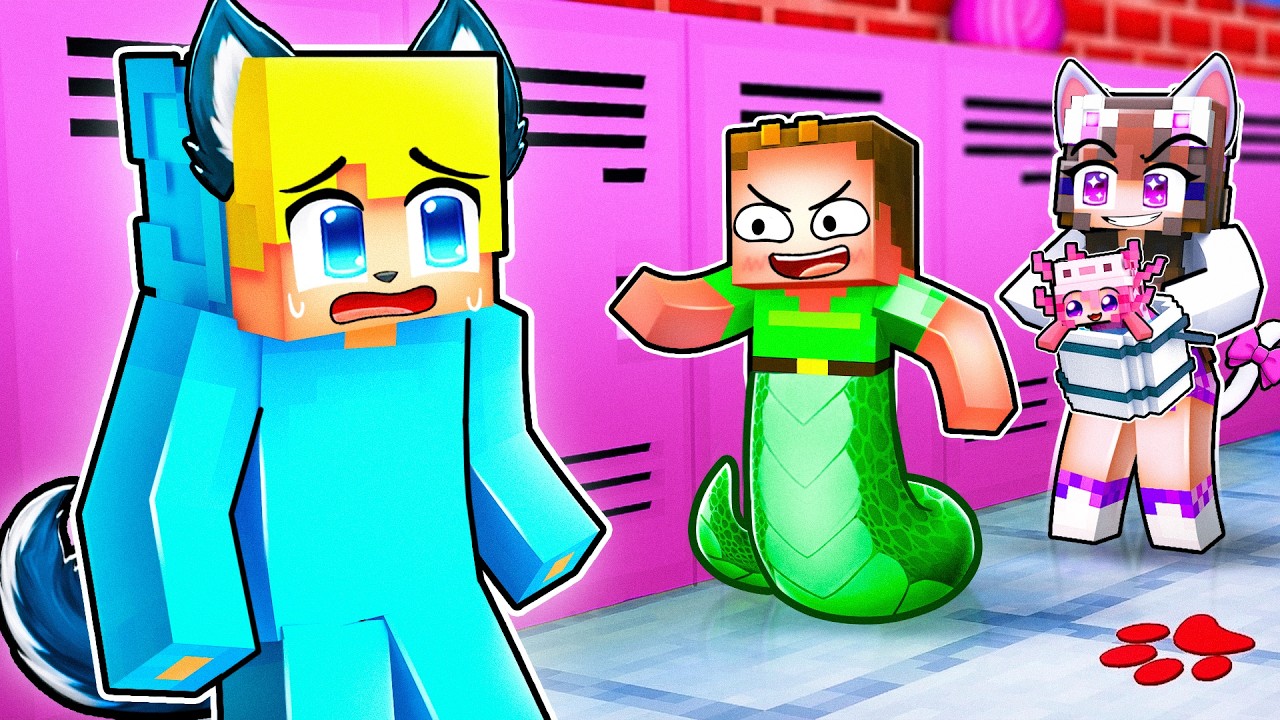 Mein ERSTER TAG an der HAUSTIER SCHULE in Minecraft!