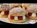 Recette des Petites Tropéziennes Fraise Vanille