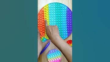 Satisfying pop it lines meet splashy mesh ball sounds. #asmr #fidget #relaxing #toys