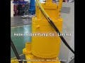 Submersible Jetty Dredging Organic Silt Pump with 100m Electric Cable