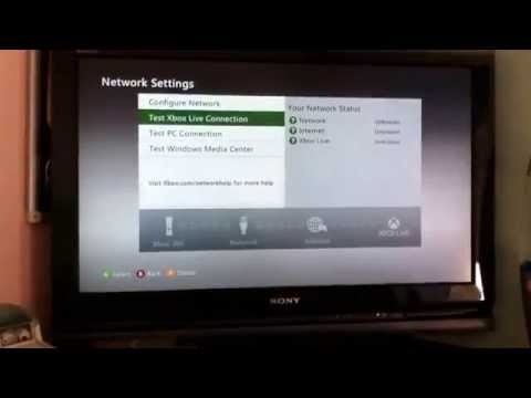 Internet connection sharing for Xbox 360