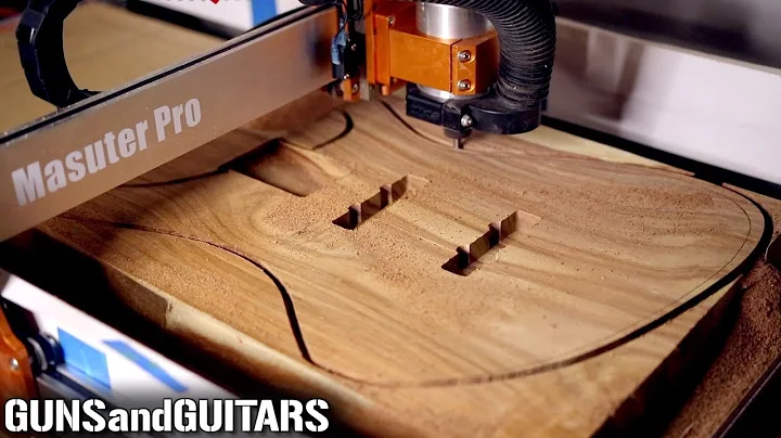 The CHEAPEST CNC for guitar building! (FoxAlien Ma...