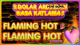 EGT SLOT OYUNLARI | FLAMING HOT ŞANS CESUR OYUNLA BERABER   | #egtslot