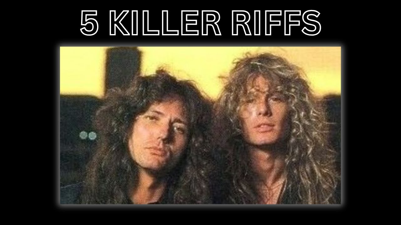 洋楽 whitesnake working t racks limited Whitesnake 1987 | 5 Killer Riffs (No Talking) - YouTube