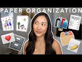 How I organize papers at home (mail, receipts, manuals, cards, kids' artwork) | Jenn Rogers
