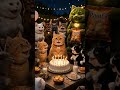 When your friends are cats, even birthdays become chaos and love 😼🎉 #catvideos #partytime