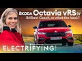 Skoda Octavia vRS iV Estate 2021 review – Brilliant Czech or what the heck? / Electrifying