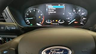 2020 Ford Escape reset oil life Ford Escape Oil Reset