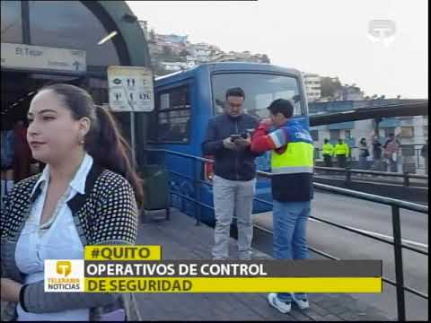 Operativos de control de seguridad