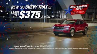 Drive a brand-new '26 Chevy SUV for under $380/mo!