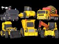 Construction Toy Vehicles, Police Car, Excavator, Fire Trucks, Tractor, Dump Truck
