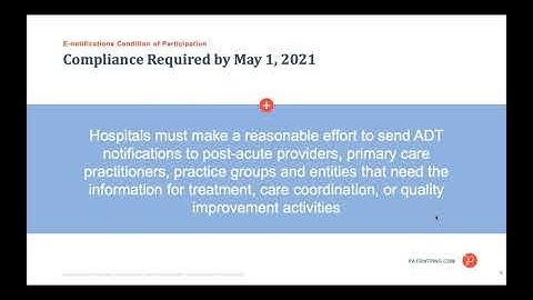 PatientPing & CHA Webinar: CMS Interoperability & Patient Access Rule E-Notifications CoP