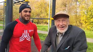 видео: САМЫЙ КРУТОЙ ДЕД 82 ГОДА 55 ПОДТЯГИВАНИЙ 😱💪👴💪 картинка: САМЫЙ КРУТОЙ ДЕД 82 ГОДА 55 ПОДТЯГИВАНИЙ 😱💪👴💪
