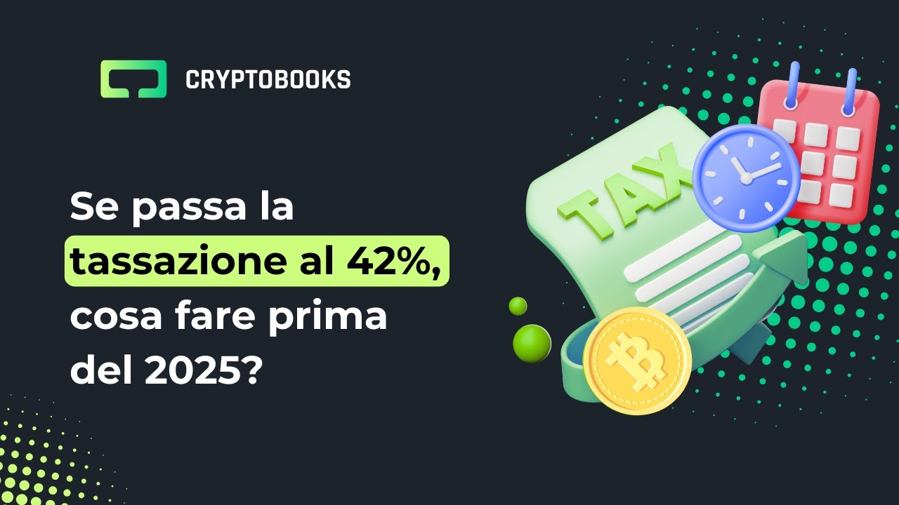 Tasse crypto 2025. Emendamenti alla Legge di Bilancio: 42% oppure 26%?