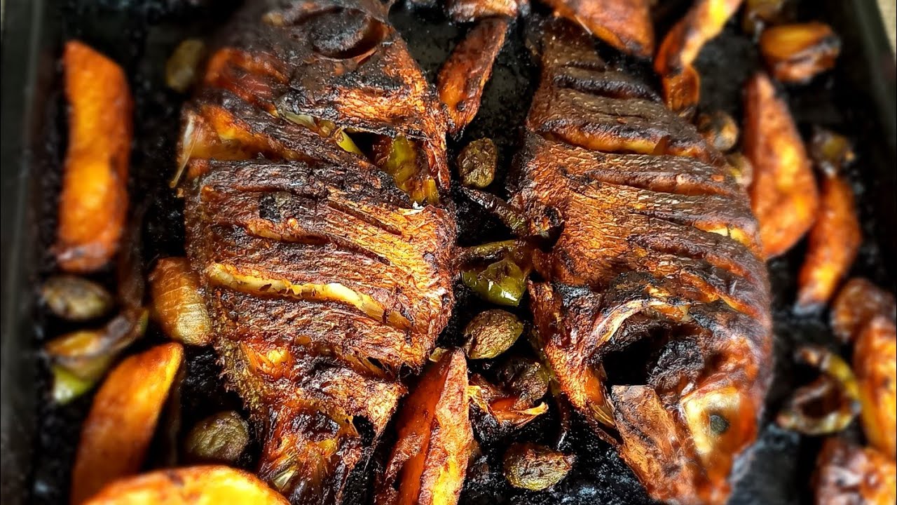 Fish Barbeque recipe in Oven (anyone can make the recipe in easy ...