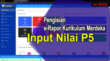 Input Nilai P5 e Rapor Kurikulum Merdeka oleh Admin dan Koordinator P5
