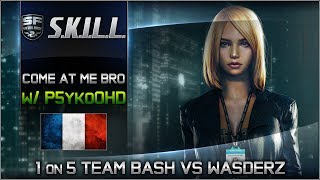 SF2: 1on5 Team Bash Vs WasderZ  w/ P5ykoOHD