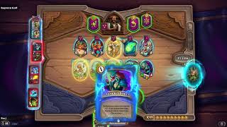 Hearthstone . Поля  сражений 2 на 2 .