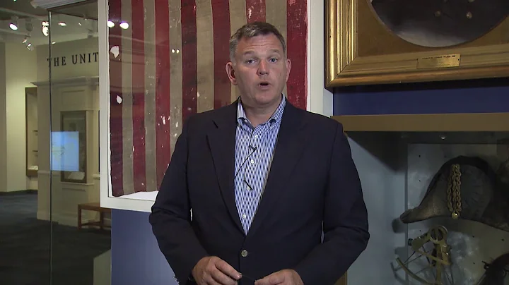 Object  89  Perry's Flag, Present at Japanese 1853 Opening & WWII Surrender