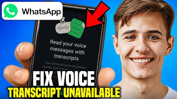 How To Fix WhatsApp Voice Transcript Unavailable Problem (Best Method)