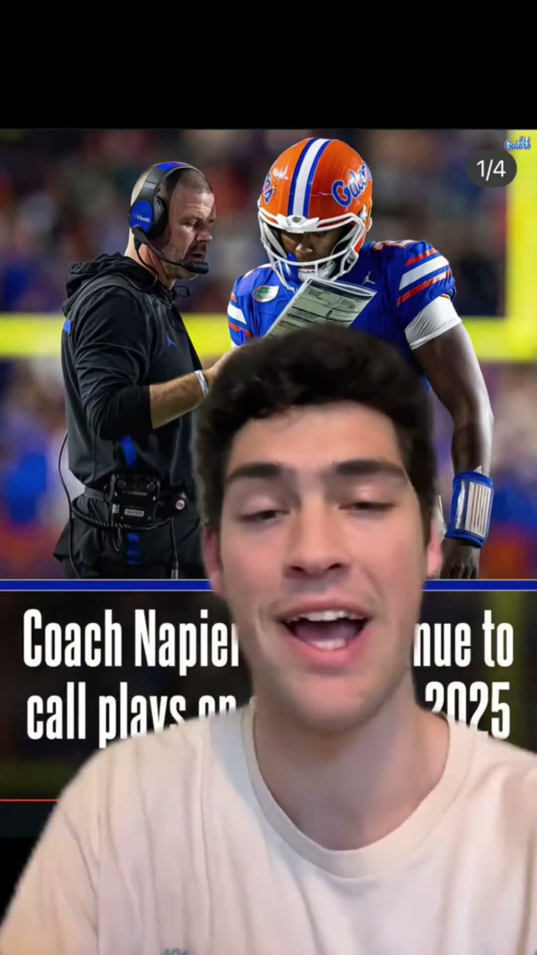 Billy Napier Will Be The Play Caller For Florida Football In 2025 YouTube Oar2