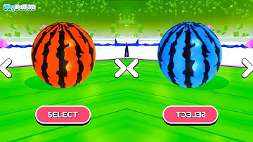 ⚡🌍Sky Rolling Ball 3D Vs Video Reversed Gameplay Super SpeedRun (Part 105) Superstar Ball