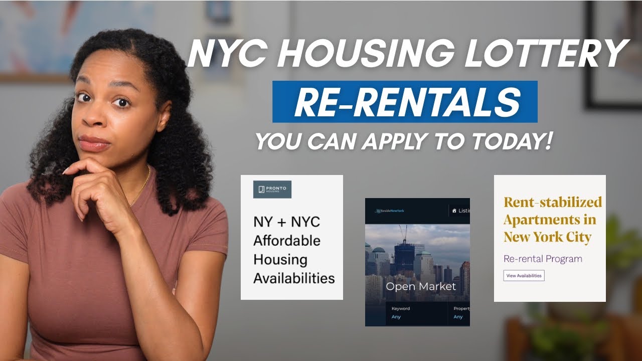 NYC Affordable Housing Lottery | Top 3 Re-Rental Properties You Can Apply to Today