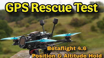 Spydr SORA + Betaflight 4.6 GPS Rescue & Position Hold! (TX15 Voice Prompts Guide)