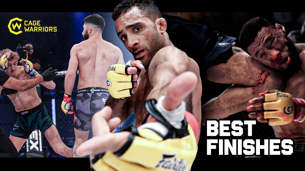 Best Finishes | CW 150 & UFC 286 Fighters - YouTube