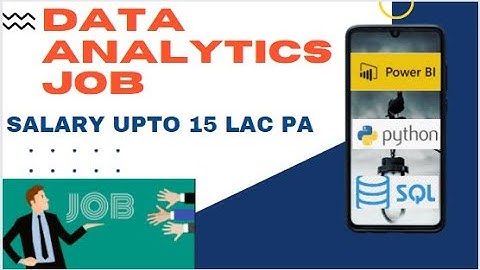 Data Analytics #Hiring  | #POwer BI #Python #Tableau | #Jobs| Salary 15 Lac| Check this video  Apply