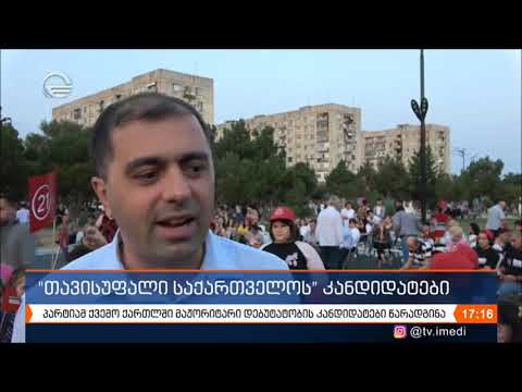 „თავისუფალმა საქართველომ“ ქვემო ქართლში მაჟორიტარი დებუტატობის კანდიდატები წარადგინა