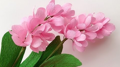 ABC TV | How To Make Paper Flower From Crepe Paper #4 - Easy Craft Tutorial