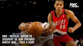 Mort de Bryant : Batum se souvient de son premier match NBA ... face à Kobe