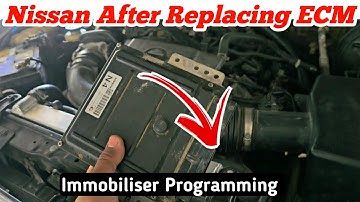 Immobilizer Programming After Replacing Engine ECU || Methoed For Nissan