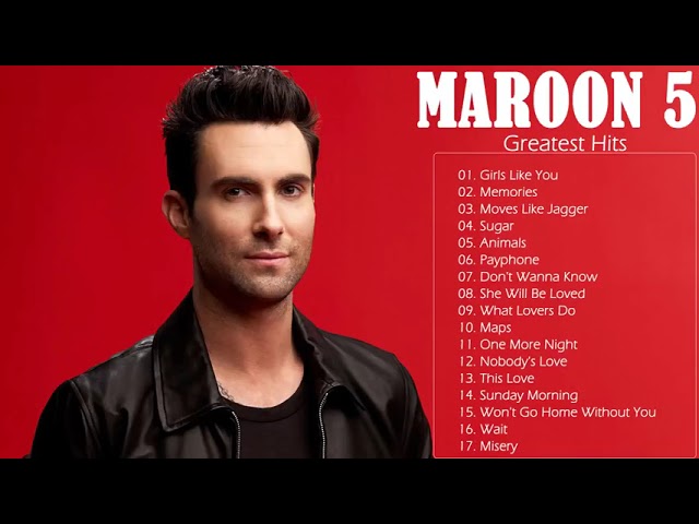 lagu maroon 5 full album tanpa iklan   Maroon 5 full album terbaik   maroon 5 full al class=