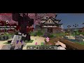Relaxing Minecraft Castle and Cherry Blossom.