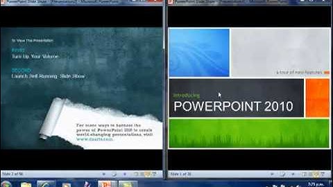Using Reading View In PowerPoint 2010