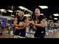 Dwayne ’The Rock’ Johnson’s Workout With Superbowl Champ Aaron Donald | Ram’s Training Facility