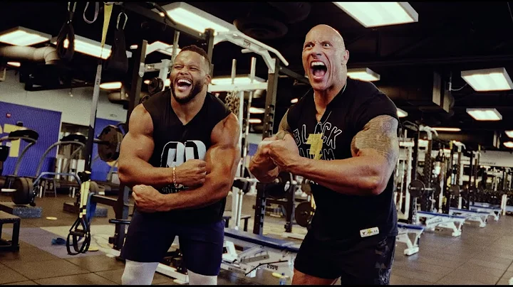 Dwayne The Rock Johnsons Workout With Superbowl Ch...