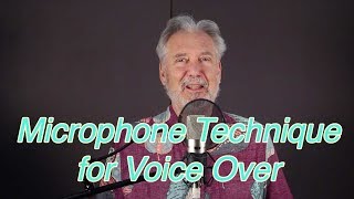 Secret Microphone Technique for Voice Over