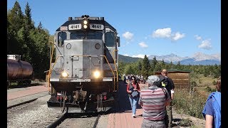 In this video we ride colorado’s standard gauge “rio grande scenic
railroad” from alamosa to la veta over the sangre de cristo
mountains via pass. passe...