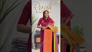 MULMUL PLAIN SAREE
