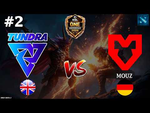 КОМБЭК БЫЛ ТАК БЛИЗОК | Mouz vs Tundra #2 (BO2) ESL One Birmingham 2026
