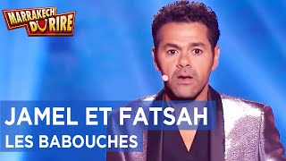 Jamel Debbouze et Fatsah Bouyahmed - Les babouches - Marrakech du Rire 2018