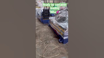 One more steel scaffold plank roll forming machine,powered by BOSJ 💕 #rollformmachine