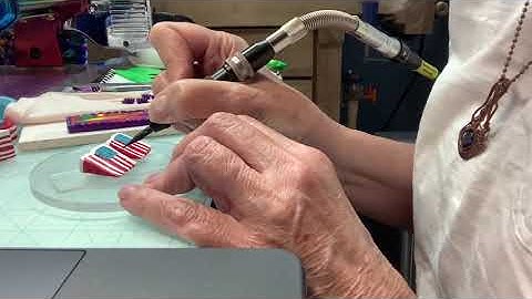 Creating texture with a Foredom Hammer Handpiece