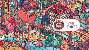 Two Dots App Game // Artistic Avenues Map